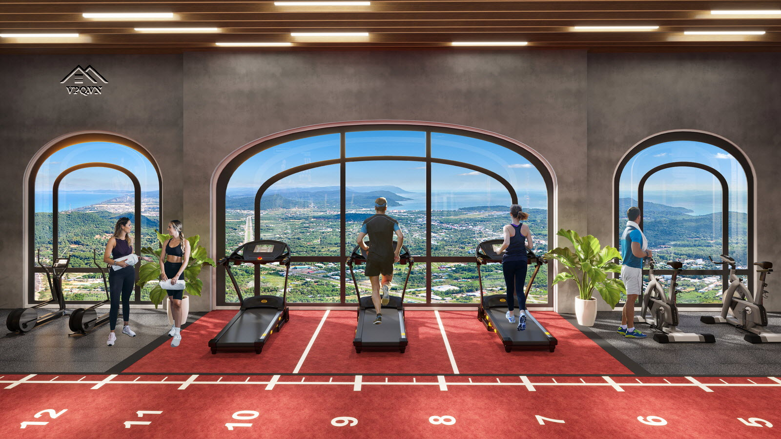 Phòng tậm Gym cao cấp